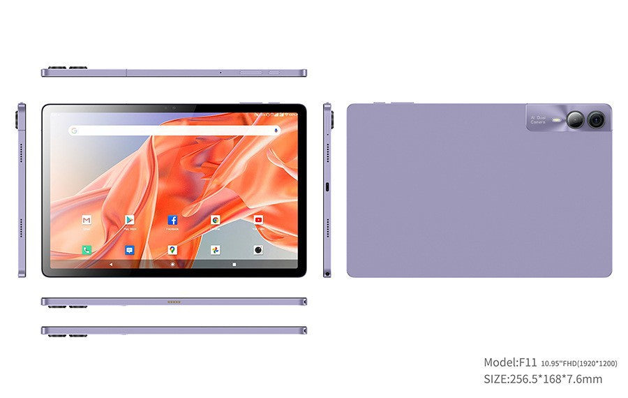 Ultradünnes 11-Zoll-Tablet mit 2K-Bildschirm